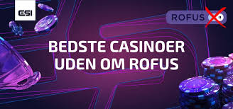 Oplev de bedste casino uden rofus